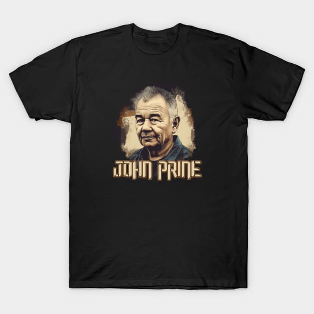 JOHN PRINE T-Shirt by Pixy Official